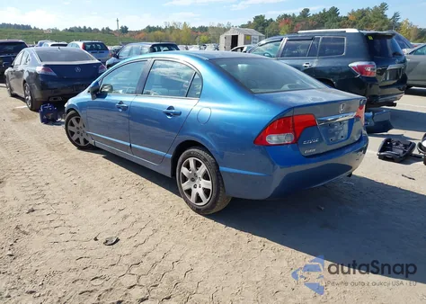 2011 Honda Civic Lx из США, поврежденный, VIN 2HGFA1F58BH524903